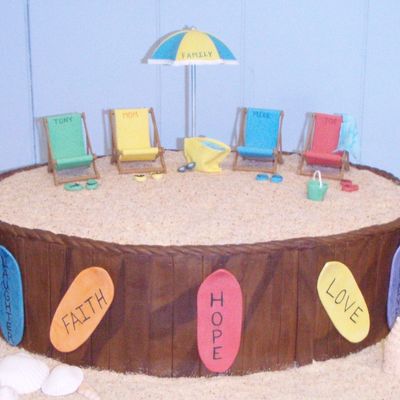 At The Beach- Adoption Party