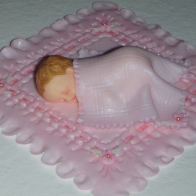 Baby Girl Cake