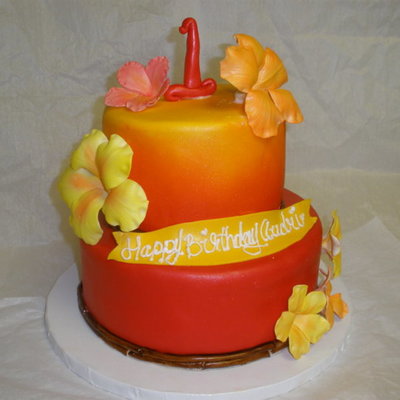 Luau Cake