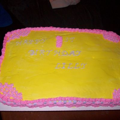 Cake For 1St Birthday