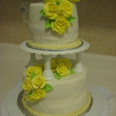 Wilton Course Tiered Cake