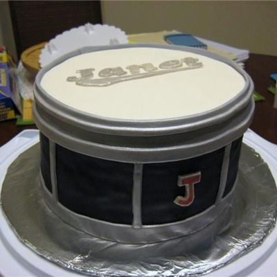 Janet's Drum Cake