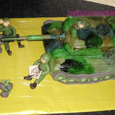 Tank With Tankists
