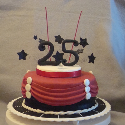 B-Day Cake Red Carpet Theme