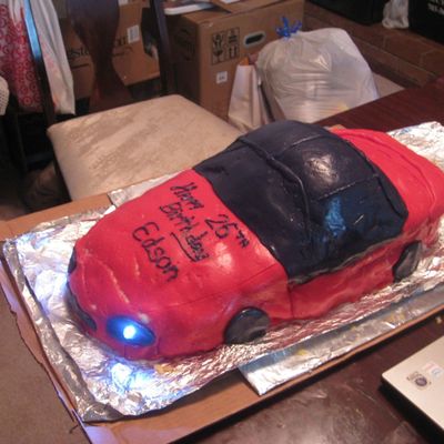 '99 Camaro Cake- Very First Cake Ever
