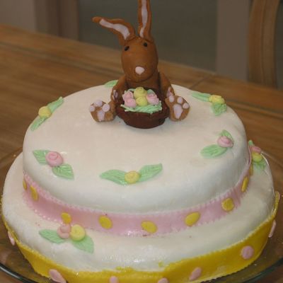 My First Easter Bunny Cake