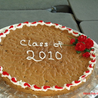 Lg Choc Chip Cookie Decorated