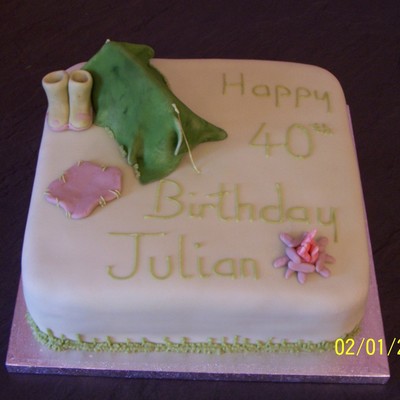 Festival Camping Cake