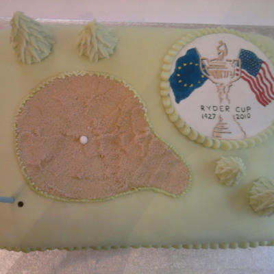 Ryder Cup Cake