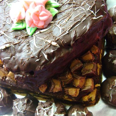 Pb Chocolate Mousse Cake