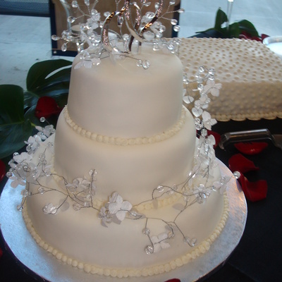 Vow Renewal Cake