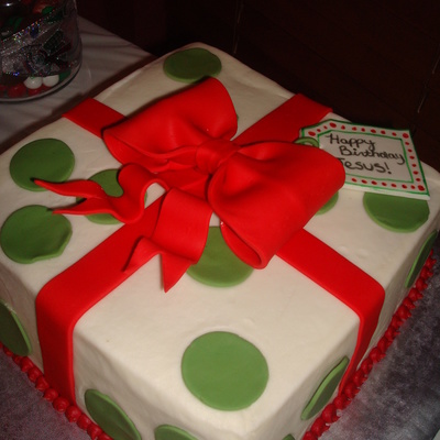 Happy Birthday Jesus Cake