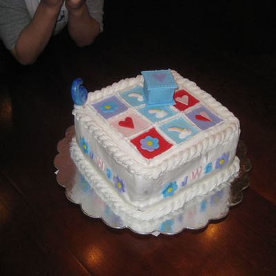 Quilt Birthday Cake
