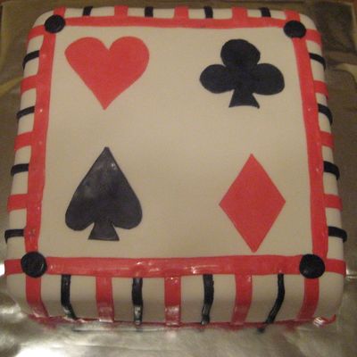 Casino Themed Cake