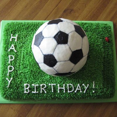 Soccer Ball On Grass