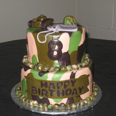 Camo Cake