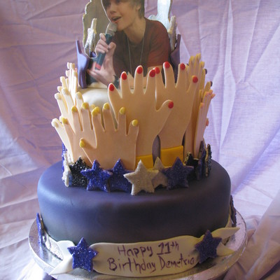 Justin Bieber Birthday Cake