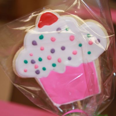 Cupcake Cookie Pop