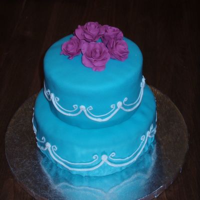 Tiered Turquoise