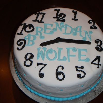 Welcome Home Baby Cake