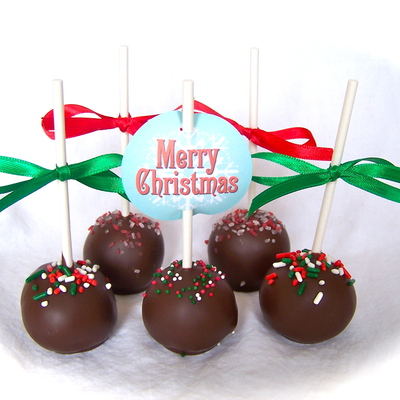 Christmas Cake Pops