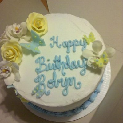Blue/yellow Cake