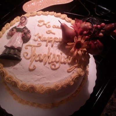 Thanksgiving Day Cake