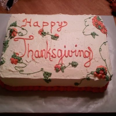 Thanksgiving Cake