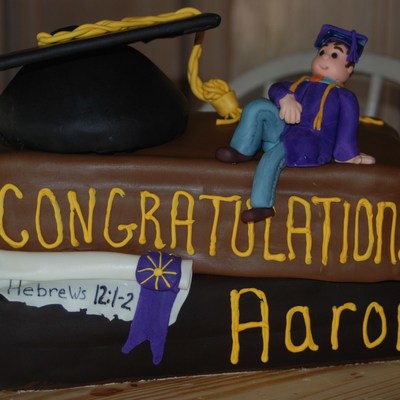 Aaron's Graduation Cake