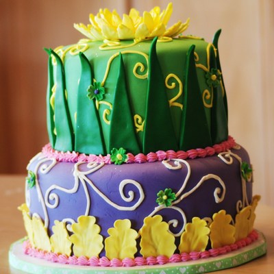 Colorful Birthday Cake