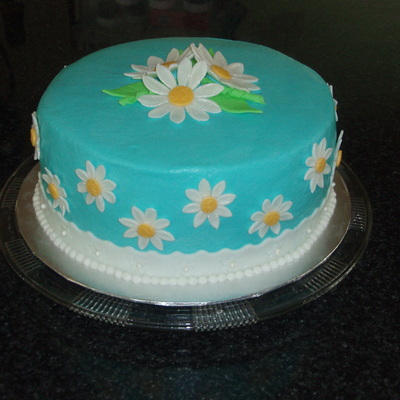 Daisy Birthday Cake