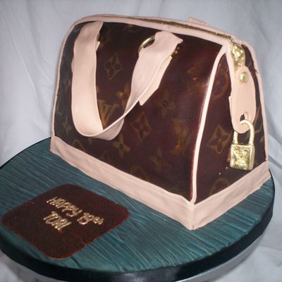Lv Purse Cake