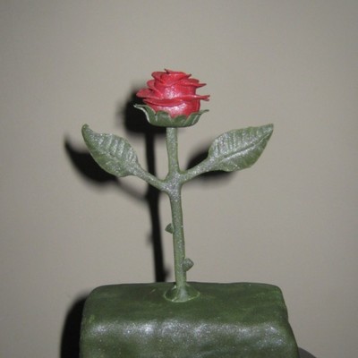 Fondant Rose