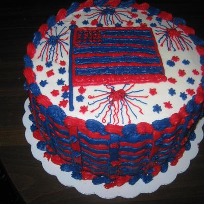 4Th Of July Cake