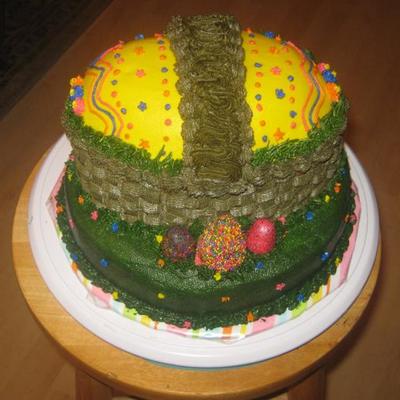 Egg In A Basket Cake