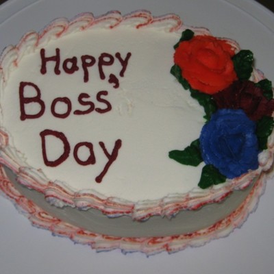 Boss' Day Cake