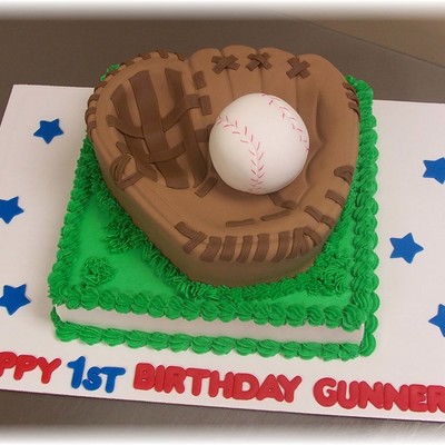 Baseball Glove And Ball