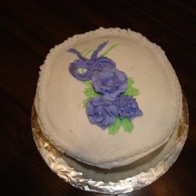 Wilton Course 1 Final Cake