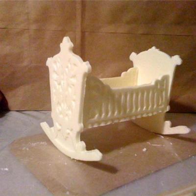 Chocolate Baby Crib