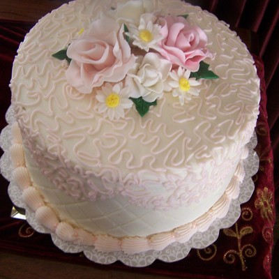 Pink Birthday Cake