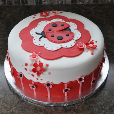 Modern Ladybug Baby Shower