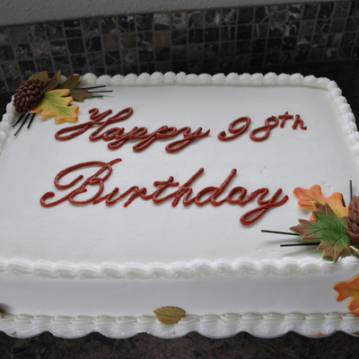 Gentlemans Birthday Cake