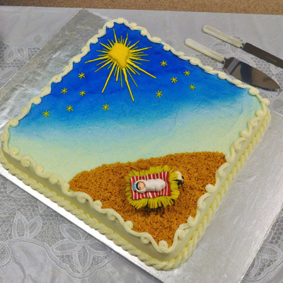 Nativity Cake