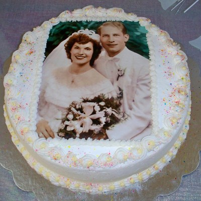 60Th Wedding Anniversary Cake