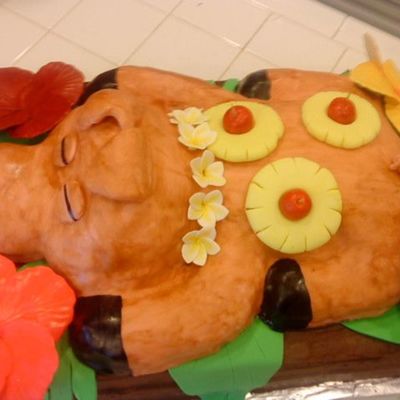 Luau Cake