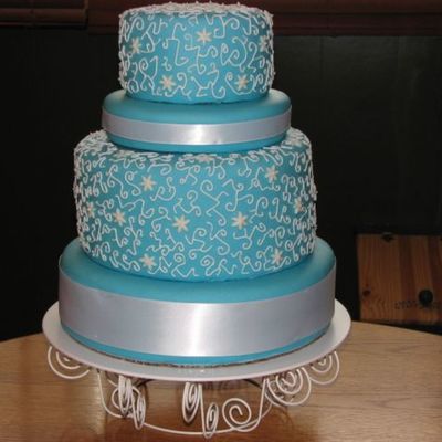 My First Wedding Cake!