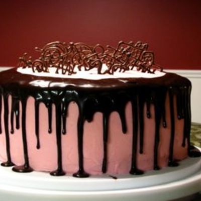 Strawberry Chocolate Cake!