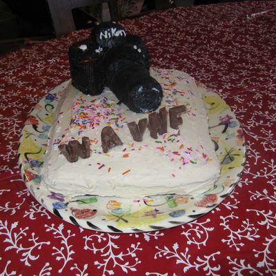 Dslr Camera Cake