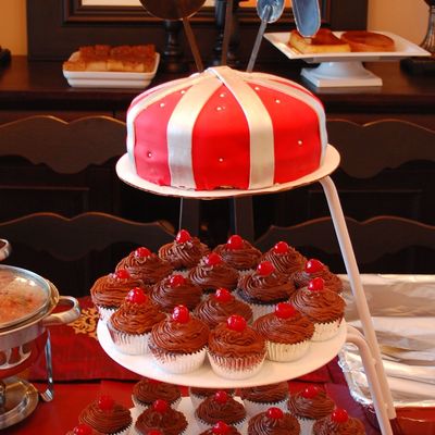 Punk Rock First Birthday Cake And Cupcakes