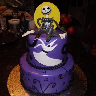 Jack Skeleton Cake